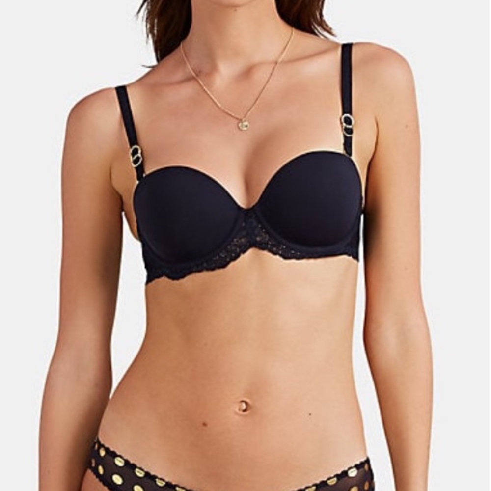 🍒NWT!!🍒 Stella Smooth & Lace Strapless Bra